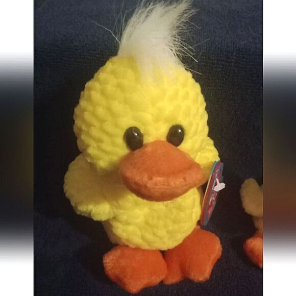 🩷Avon Vintage Paddles The Duck Full O'Beans Collectors Stuffed Animal 2000 NWOT - Picture 2 of 5